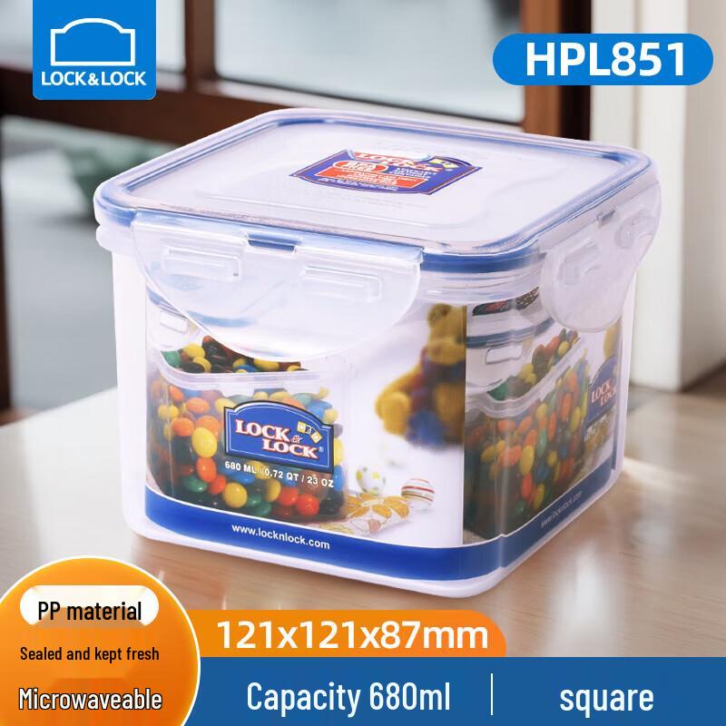 LocknLock plastförvaringsbehållare för mat