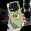 Cartoon Niedliche Avocado Weiche Handyhülle für Samsung Galaxy S24 S25 FE S26 Edge S23 Ultra S22 Plus S21 + Stoßfeste Abdeckung Rückschale