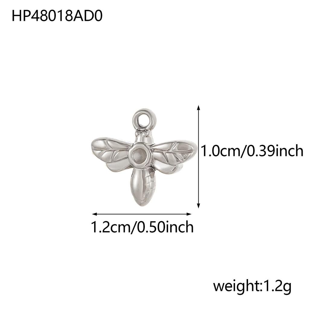 Stainless Steel Multi-Series Pendants: High Heels, Seashell, Starfish for Necklace & Bracelet Crafting