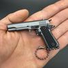 1:3 Metal M1911 Toy Gun Detachable Model Alloy Keychain Look Real Collection Pubg  Prop Fidgets Toy Birthday Gift For Boys