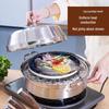Yingbai Thickened 304 Stainless Steel Commercial Multi-functional Steamer