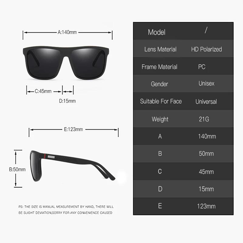 Moda Moda Vintage Óculos de Sol Polarizados Homens Mulheres Designer de Luxo UV400 Óculos de Sol Ao Ar Livre Dirigindo Pesca Equitação Óculos Homem