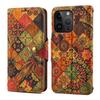 Elegantes Blumen-Portemonnaie Lederhülle für iPhone 15 Pro Max 16 Plus 14 Pro 13 12 11 Xs Max X Xr 7 8 SE 2022 Kartensteckplatz Ständer Abdeckung
