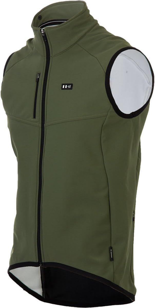 

De Marchi SOFTSHELL VEST Size L Cycling Road Bike Vest FOREST, (DM3FKVDM23043), Wear,