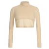 Shop   Women S Korean Cool Stretch Inner Long Sleeve Golf Tee Beige Sh wSh 20779