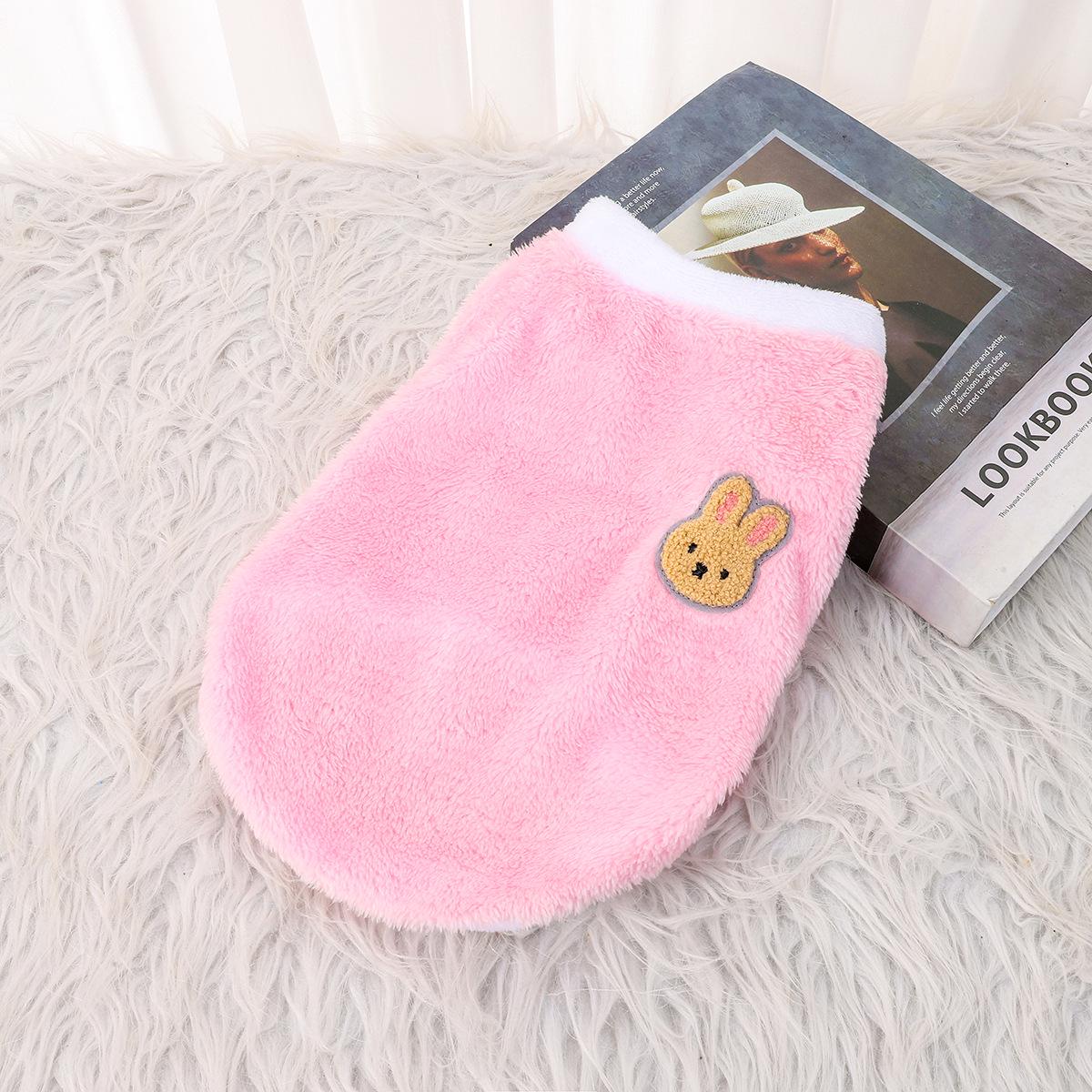 

Осенне-зимний жилет из арктического бархата для домашних животных для собак и кошек L (6-8 lbs)