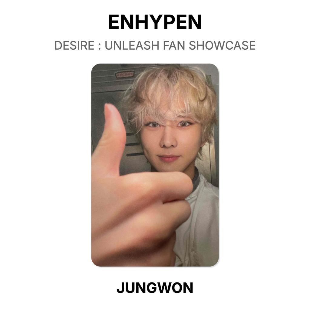 ENHYPEN DESIRE : UNLEASH FAN SHOWCASE Official Photocard