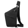Nuova Borsa a Tracolla da Viaggio Antifurto in Nylon Ultra Sottile Piccola Borsa da Petto Grande Capacità con Cerniera Mini Borsa Crossbody