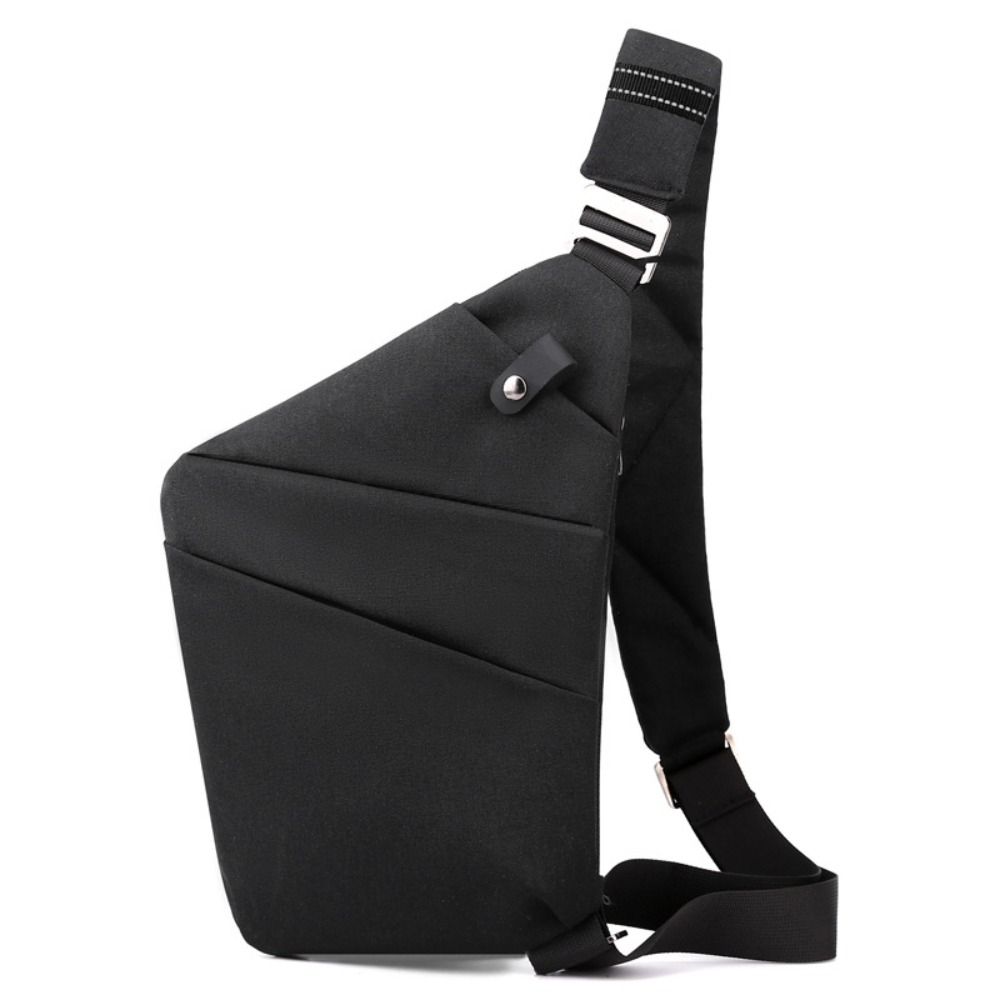 Nuova Borsa a Tracolla da Viaggio Antifurto in Nylon Ultra Sottile Piccola Borsa da Petto Grande Capacità con Cerniera Mini Borsa Crossbody