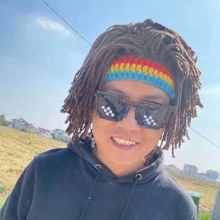 Dreadlocks Wool Knit Hat - Funny, Warm, and Trendy Wig Headwear for Men and Women