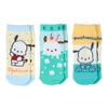 Sanrio Kids Sneaker Socks 689769 3-Pair Set, Pochacco, 13-15cm,