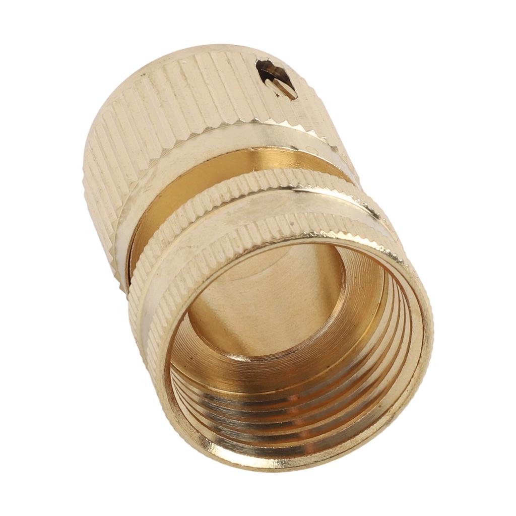 Brass Connector Set As Picture Brass Quick Connect Outdoor Use Solid Brass Construction Versatile Applications