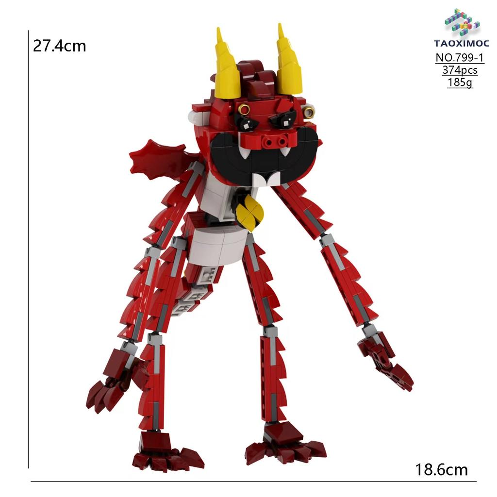 nightmare critters Bobby's game Time 4 Piano Rondoy Peripheral building blocks and figurines toys