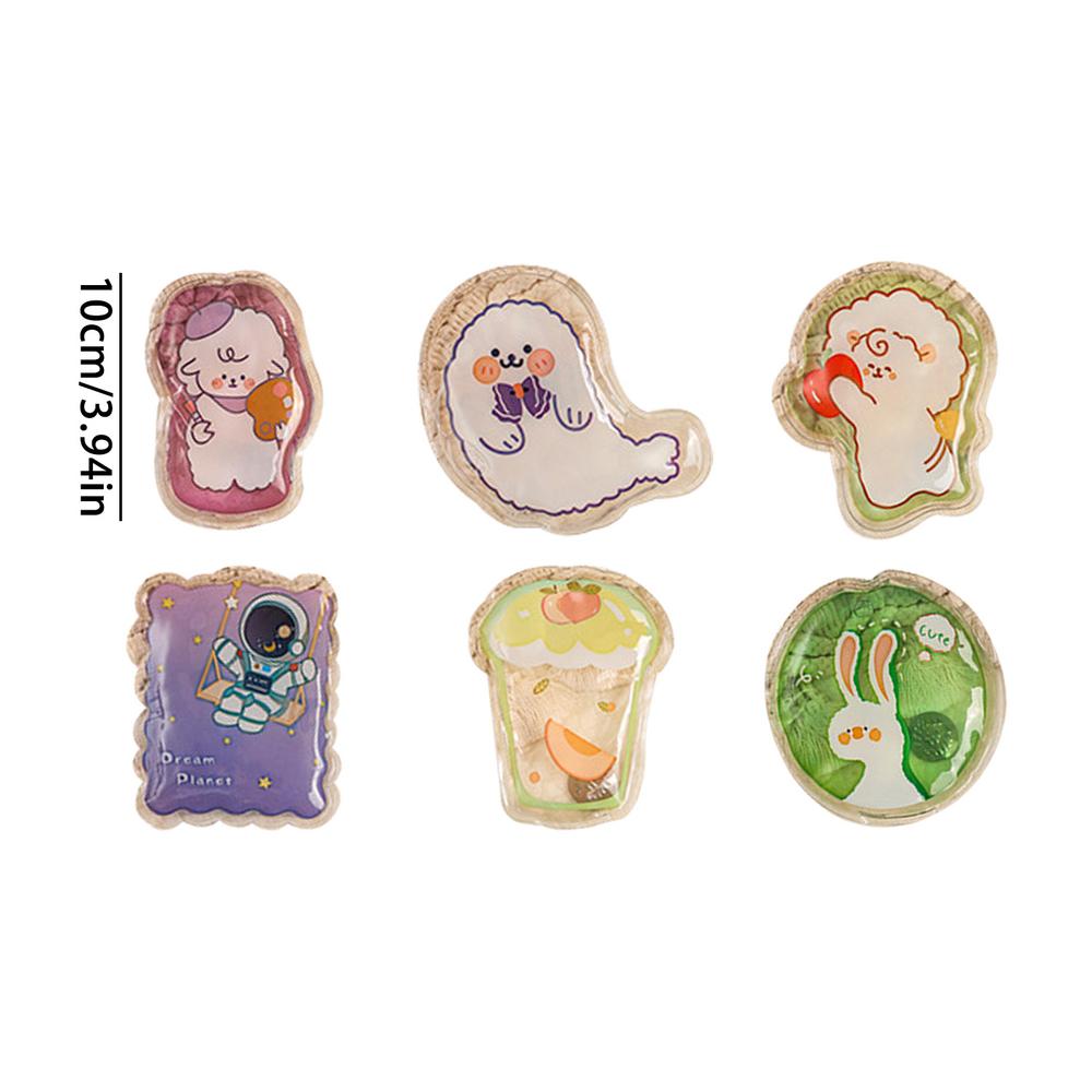 Přenosný horkovzdušný ohřívač rukou ohřívač rukou ohřívač rukou rychlý ohřev se 6 různými karikaturami pro ženy, muže