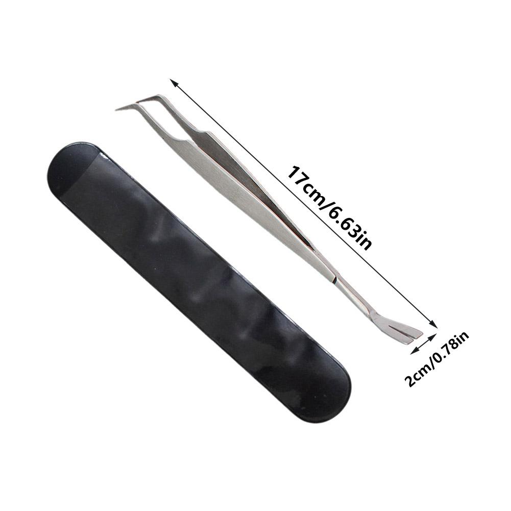 Stainless Steel Pet Flea Remover Tool Scratching Hook Tweezers Clips Set Cat Dog Tick Remover Tweezers Pet Grooming Supplies