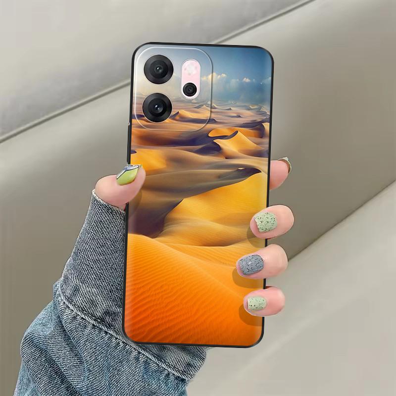 Per OPPO Reno14 F Custodia CPH2743 Cover Morbida in Silicone Gatto Carino Dipinto Protezione Fundas Per OPPO Reno 14F Reno14F Cover Posteriore Borse