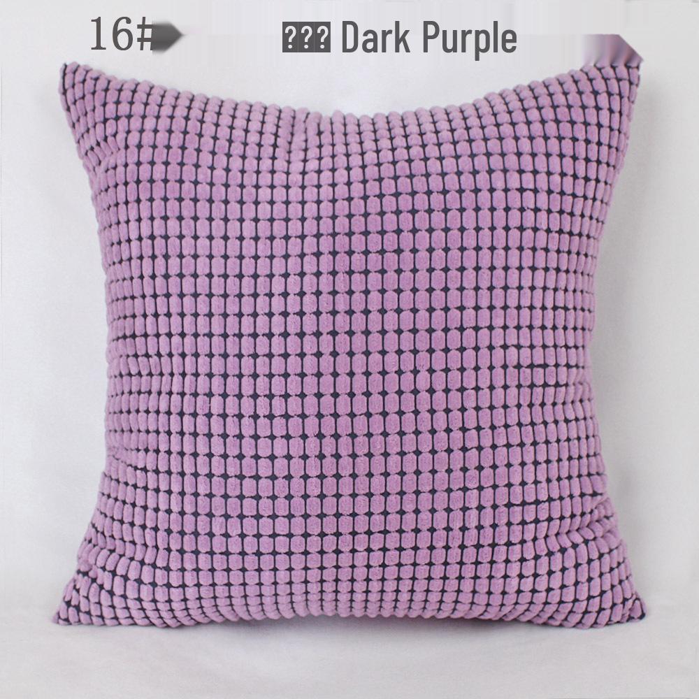Corduroy Plush Velvet Sofa Throw Pillow Cover Cushion Cover