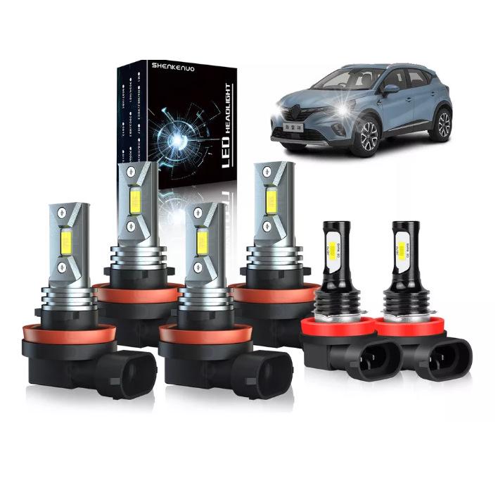 LED Scheinwerfer Kombi-Set: H11, H8, H9005, 9006, H4, H7, H13, 9007, 880, 881