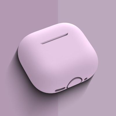 Thin Silicone Cover Impact Resistant Design Earbud Case Smooth Charging Silicone Protector for Wireless Earbuds