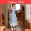 Summer 2026 Polyester Lace Paneling Slim Fit Strapless Long Dress For Women