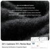 JIUMU Cashmere Men's Winter Scarf Gift Set