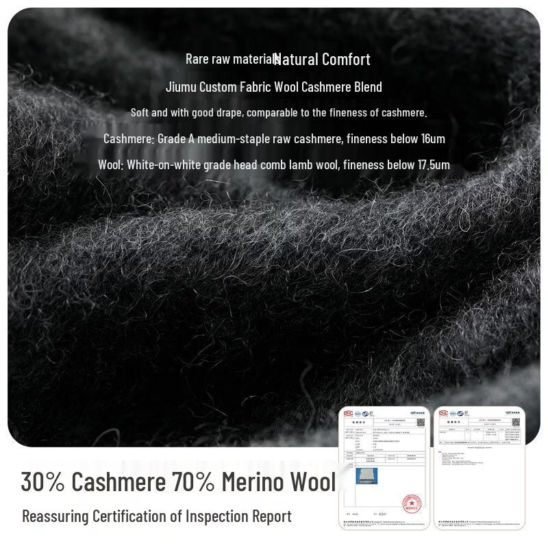 JIUMU Cashmere Men's Winter Scarf Gift Set