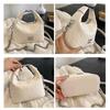 IELGY French premium hand carry women's bag 100 summer silver shoulder messenger bag