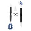 Oxo 4 en 1 Ensemble de Nettoyage pour Appareils de Cuisine Noir/Bleu/Blanc - 12155000