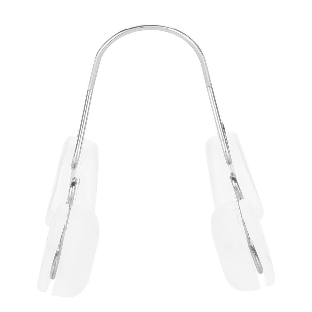 Nose Up Shaper, double-layer silicone nose clip for bridge reinforcement and tightening, with transparent design for comfortable use