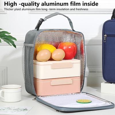 Borsa termica portatile durevole per la conservazione della freschezza, multitasche, per il pranzo, per la scuola