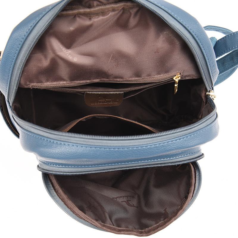 Popular Metal Flower Backpack New Style Trendy Diamond-set High-quality Women's Backpack Fashion Student Leather School Bag