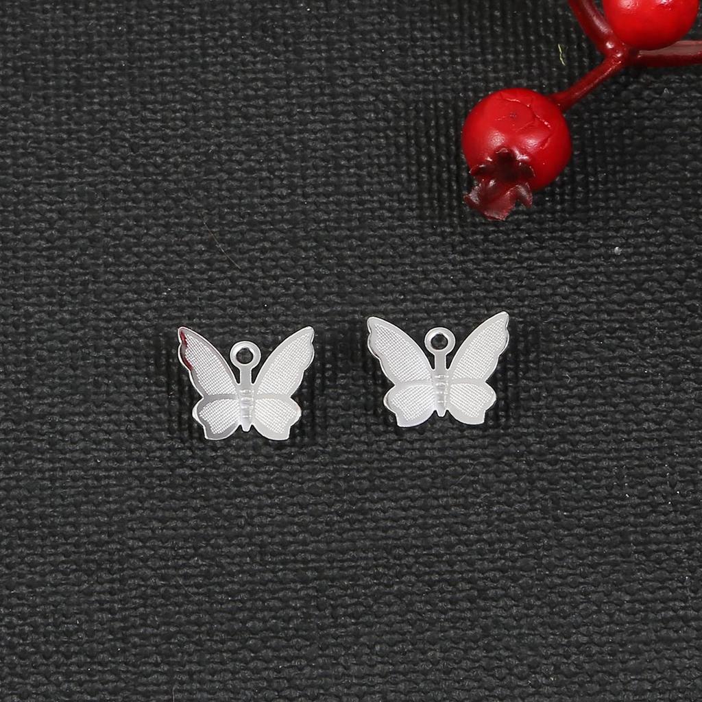 10Pcs Antique Brass Slice Pendants For Jewelry Making DIY Charm Decoration