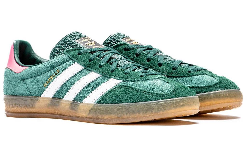 Adidas Originals Gazelle Indoor Collegiate Green Lucid Pink Women's IG5929