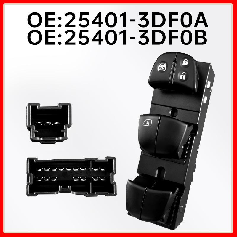 Driver Window Lifter Switch for Nissan Tiida/Teana 25401-3DF0A/3DF0B