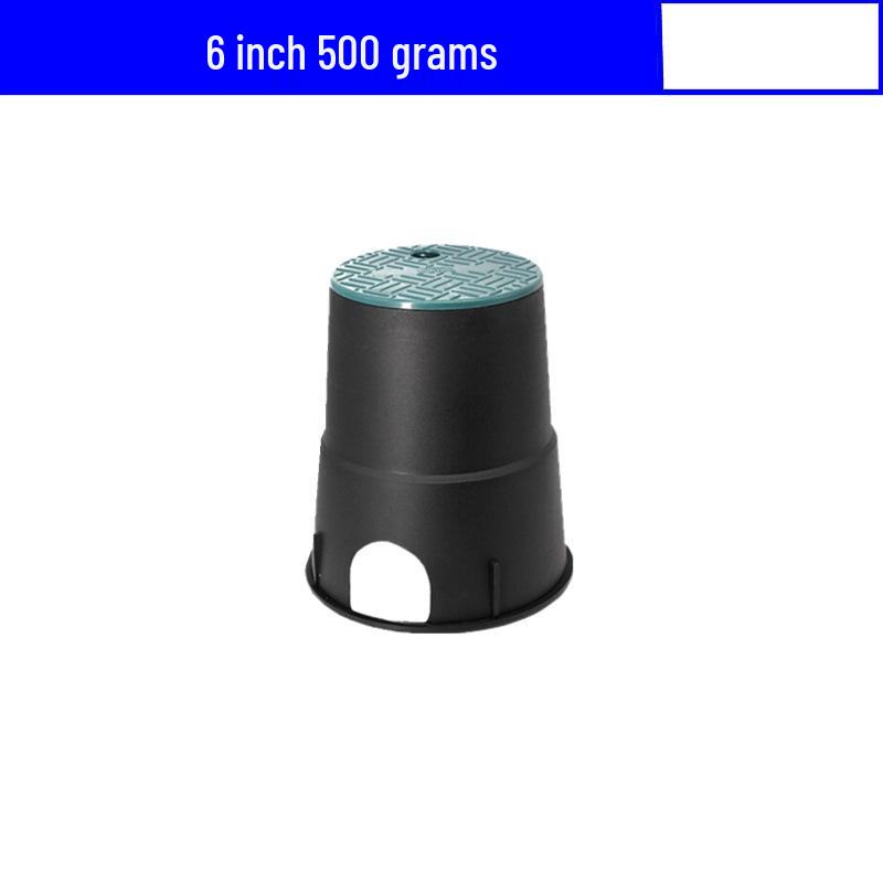 PE Water Valve Box for Landscaping: Engineering Plastic Underground Solenoid Valve Box in 6, 10, 12, and 14 inches.