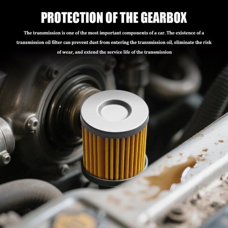 Transmission Oil Filter with Strong Gasket 2824A006 2920A096 Replacement for Best Fluid Filtration & Leak Prevention