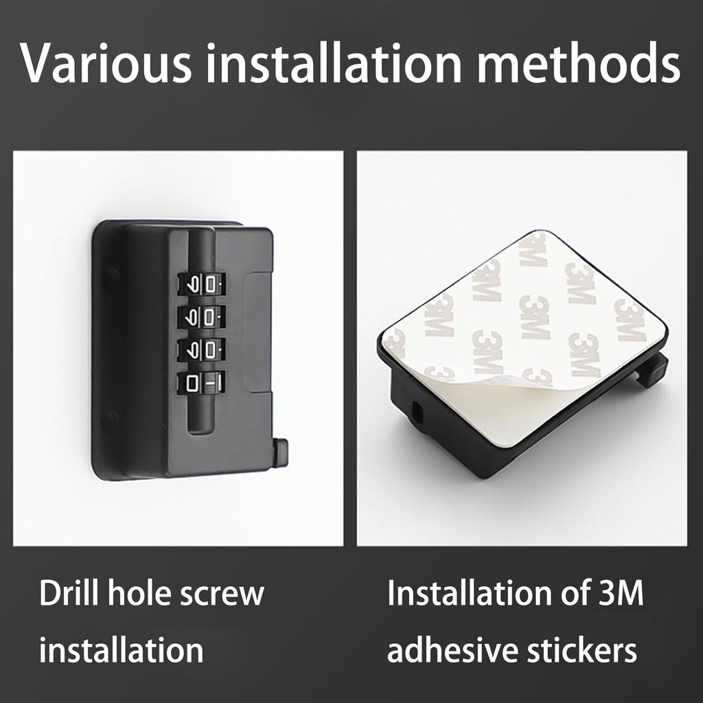 Refrigerator Lock 2 Pack, Cabinet Lock, Child Safety Cabinet Locks, Refrigerator Fridge Freezer Door Lock with Password, for Fridge, Cabinets,