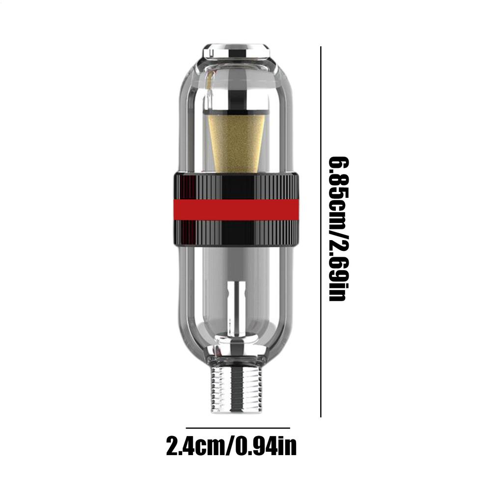 

Precision Airbrush Filter with Quick-Release, Compact Water Oil Separator for Air Compressor Model Painting & Industrial чорний