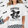 Retro Witch Coffee Shirt, Original Black Magic Coffee Tshirt