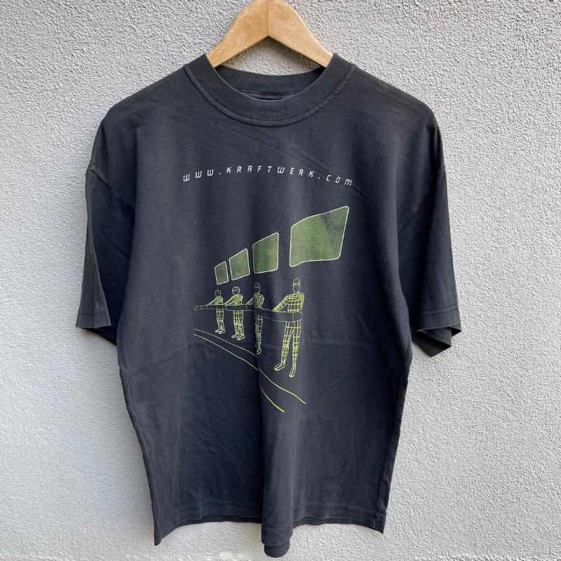 Men's and Women's Printed T-Shirt Loose Hip Hop Synthesizer Electronic Music Band Casual Daily Versatile Short Sleeve T-Shirt