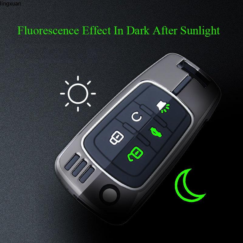 Zinc Alloy +Silicone Car Key Case for Buick For Chevrolet Cruze Aveo Trax Opel Astra Corsa Meriva Zafira Antara J Remote Protect