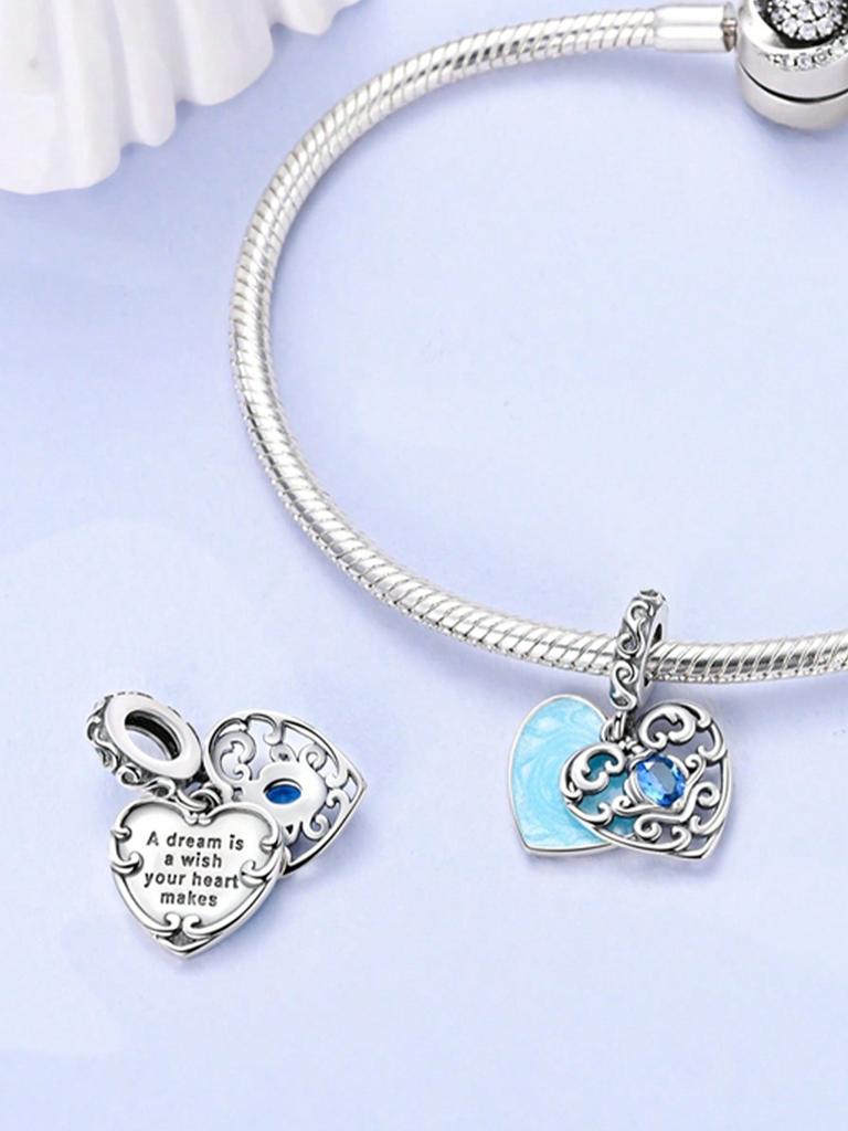 Charms Plata Balloon Cat Pumpkin Carriage Bead Charm Copper Plated Fit Copperoriginal Bracelet For Jewelry Making Diy Charm