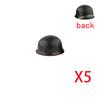 Military Building Blocks Accessories Figure Soldier Helmet Toy USSR USA UK Japanese Hat Mini Brick Hood Mask Flamethrower
