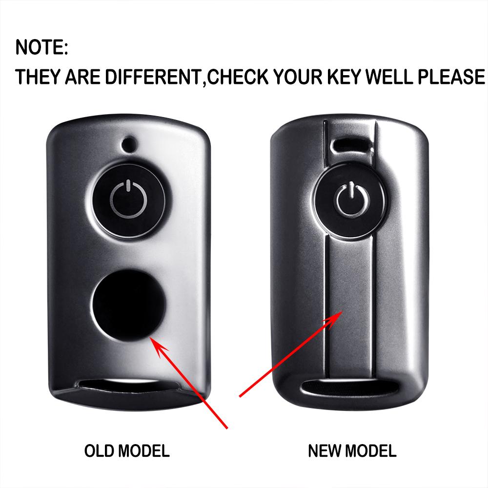 Metallic TPU Motor Remote Key Case Keychain Cover Holder For Yamaha N Max 160 N-MAX 125 X-max 250 309 300 400 City 300 2018-2024