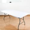 Rectangle Picnic Table Cloth, Elastic Fitted Tablecloths for 6 Foot Tables, Washable Polyester Table Cover for Picnic, Camping