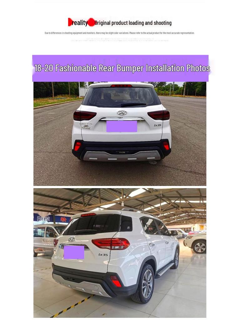 Compatible with 2009-2022 Ix35 Front/rear Bumpers, Old Model Bumper, and Body Kit Modification.