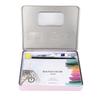 Water Color Paint 36 Bright Colors Quick Drying High Transparency Watercolor Paint Set with Pen Sponge Paper for Art