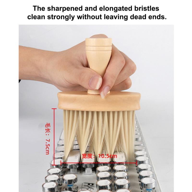 Keyboard Cleaning Brush Soft Hair Multifunctional Computer Keyboard Dust Removal Brush Screen Corner