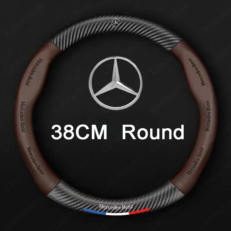 Autopříslušenství Potah na volant pro Mercedes Benz C180 C200 C260 C300 W108 W124 W126 W140 W168 W169 W176 GLA CLA
