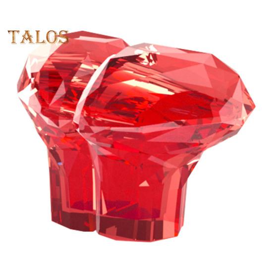 Kärlek Hjärtformad Toalettspolknapp Badrumsinredning Spolningsersättningshjälp för Toalett Tryck Multifunktionellt Skåplådehandtag